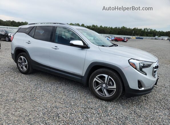 3GKALPEV6KL244741 2019 GMC TERRAIN Silver Առջևի աջ
