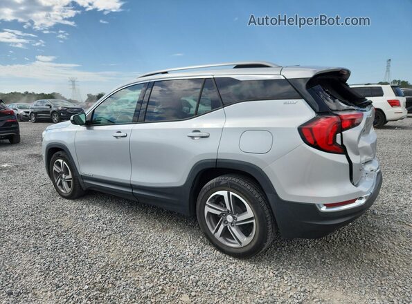 3GKALPEV6KL244741 2019 GMC TERRAIN Silver Հետևի ձախ