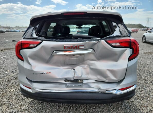 3GKALPEV6KL244741 2019 GMC TERRAIN Silver Հետևի տեսք