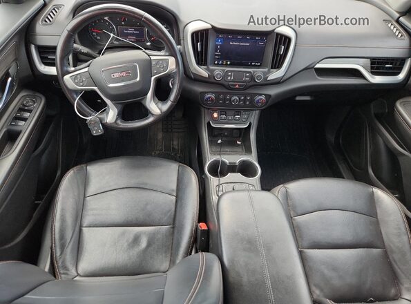 3GKALPEV6KL244741 2019 GMC TERRAIN Silver Առջևի վահանակի տեսք