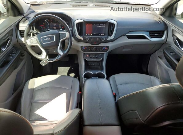 3GKALPEV6KL301231 2019 GMC TERRAIN White Առջևի վահանակի տեսք