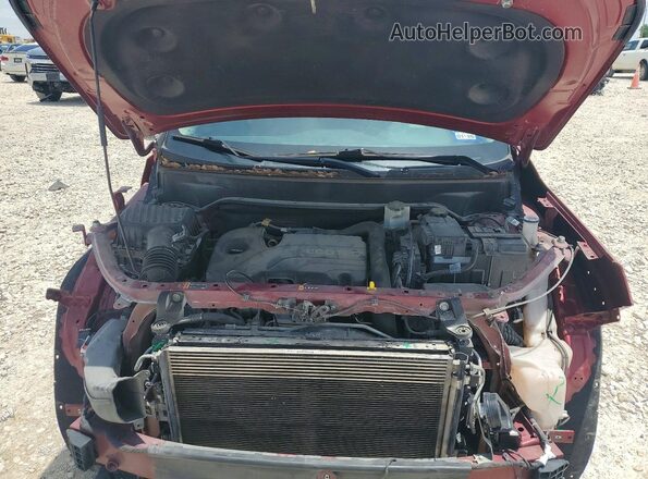 3GKALPEV6KL304064 2019 GMC TERRAIN Красный Вид подкапотного пространства