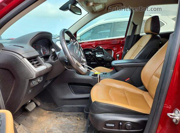 3GKALPEV6KL304064 2019 GMC TERRAIN Красный Вид салона спереди