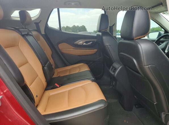 3GKALPEV6KL304064 2019 GMC TERRAIN Красный Вид задней части салона