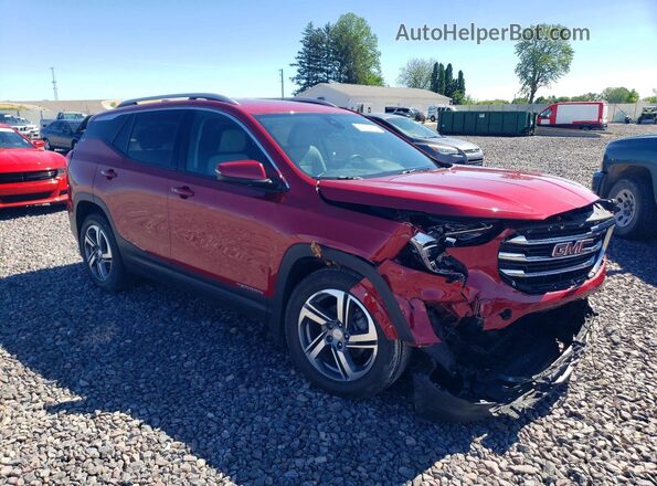 3GKALPEV6KL342829 2019 GMC TERRAIN Red Front right