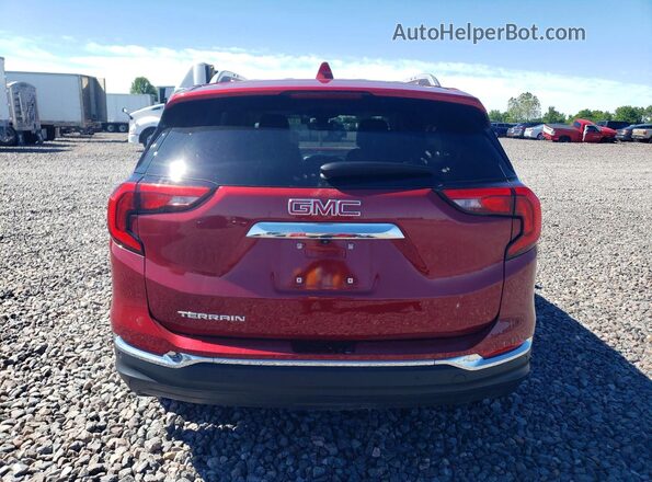 3GKALPEV6KL342829 2019 GMC TERRAIN Red Rear view