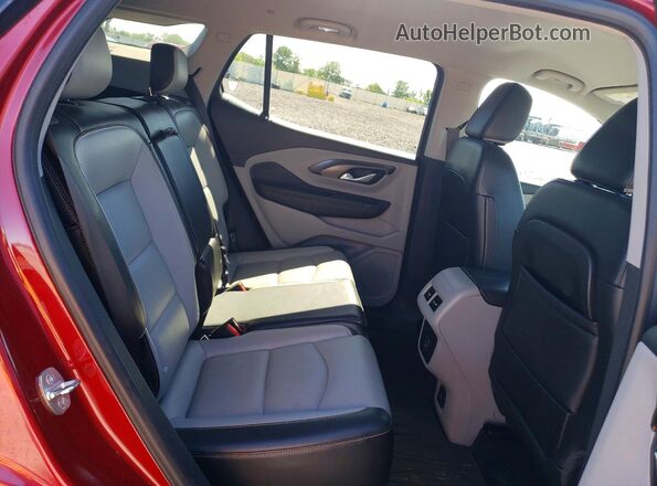 3GKALPEV6KL342829 2019 GMC TERRAIN Red Rear seats view