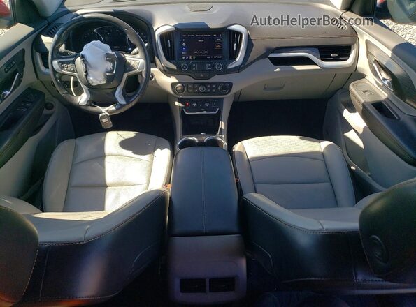 3GKALPEV6KL342829 2019 GMC TERRAIN Red Dashboard view