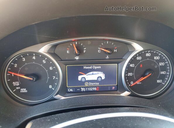 3GKALPEV6LL258706 2020 GMC TERRAIN Черный Вид щитка приборов