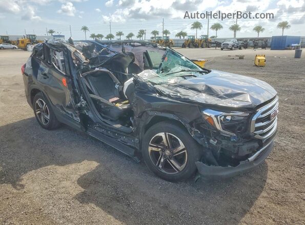 3GKALPEV7JL263328 2018 GMC TERRAIN Black Передня права чверть