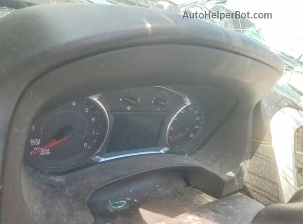 3GKALPEV7JL263328 2018 GMC TERRAIN Black Вид щитка приладів