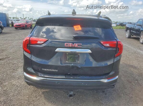 3GKALPEV7JL263328 2018 GMC TERRAIN Black Вид ззаду