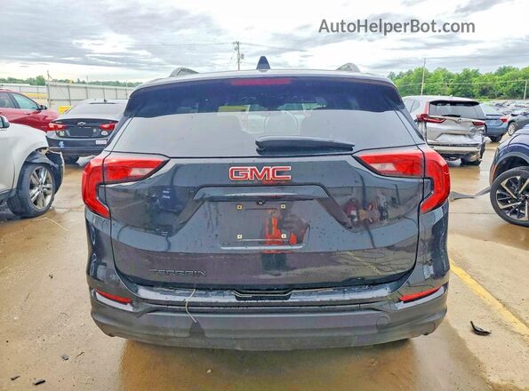 3GKALPEV7LL311445 2020 GMC TERRAIN Black Հետևի տեսք