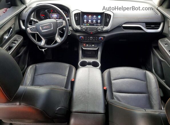3GKALPEV7LL311445 2020 GMC TERRAIN Black Առջևի վահանակի տեսք