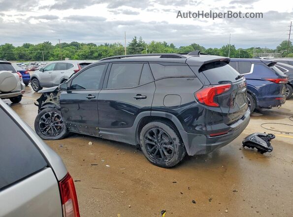 3GKALPEV7LL311445 2020 GMC TERRAIN Black Հետևի ձախ