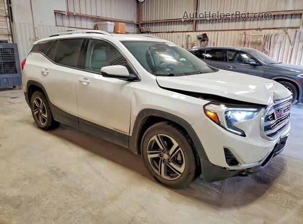 3GKALPEV7ML342857 2021 GMC TERRAIN White Przód prawy