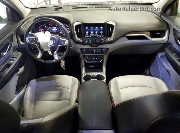 3GKALPEV7ML342857 2021 GMC TERRAIN White Widok deski rozdzielczej