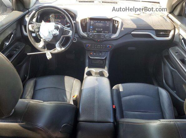 3GKALPEV8KL176345 2019 GMC TERRAIN Silver Вид панелі приладів
