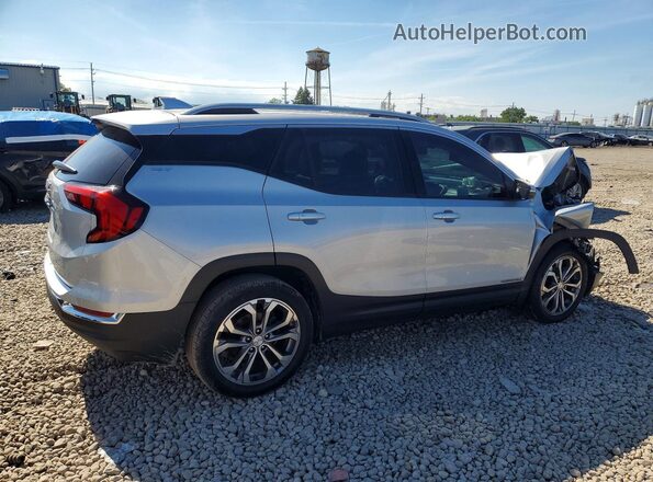 3GKALPEV8KL176345 2019 GMC TERRAIN Silver Задня права чверть