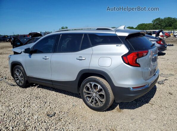 3GKALPEV8KL176345 2019 GMC TERRAIN Silver Задня ліва чверть