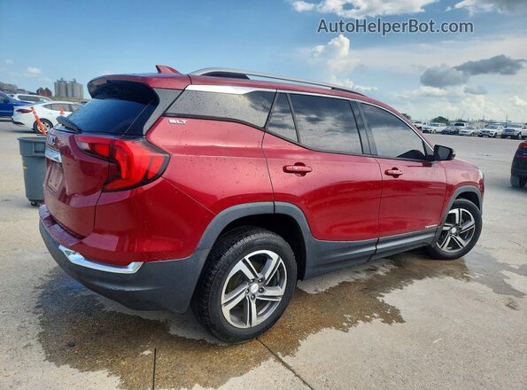 3GKALPEV8KL224331 2019 GMC TERRAIN Красный Задняя правая четверть