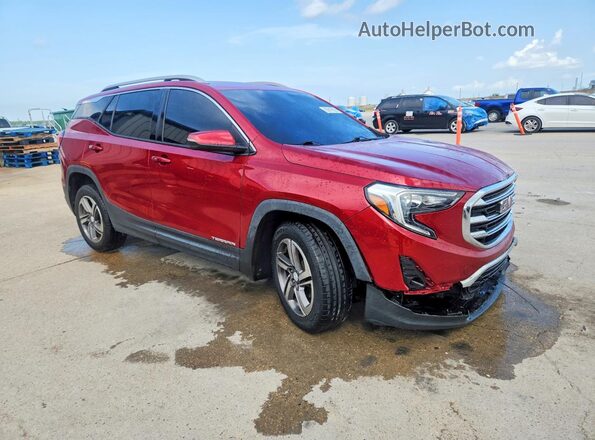 3GKALPEV8KL224331 2019 GMC TERRAIN Красный Передняя правая четверть