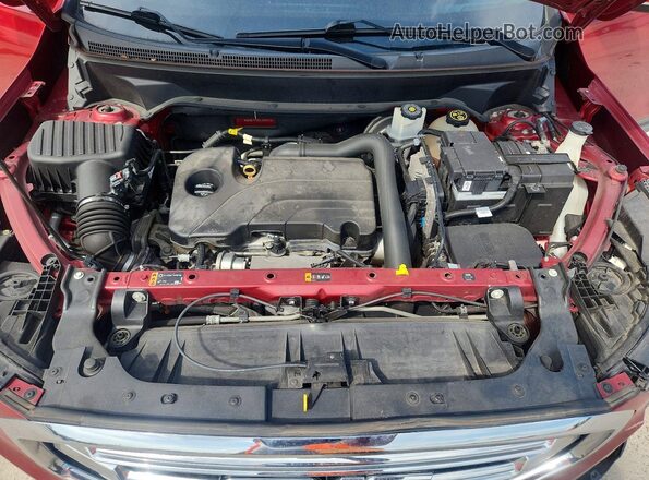 3GKALPEV8KL224331 2019 GMC TERRAIN Красный Вид задней части салона