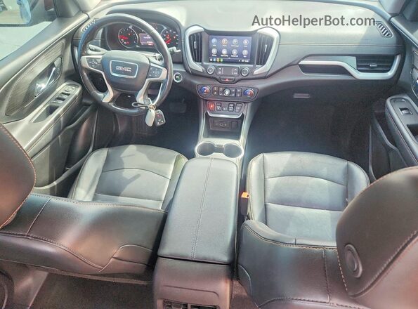 3GKALPEV8KL224331 2019 GMC TERRAIN Красный Вид панели приборов