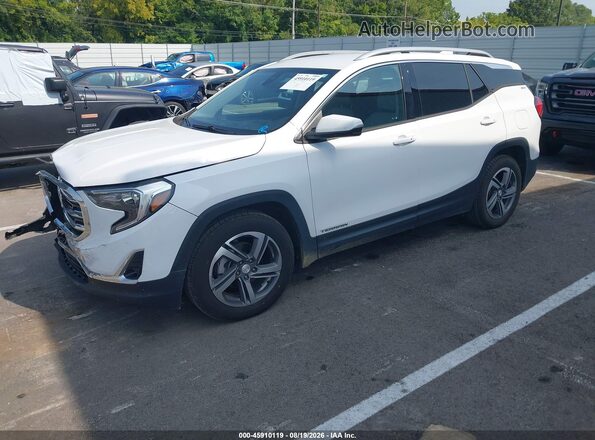 3GKALPEV8KL339642 2019 GMC TERRAIN White Front left