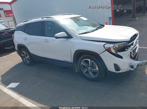 3GKALPEV8KL339642 2019 GMC TERRAIN White Rear interior view