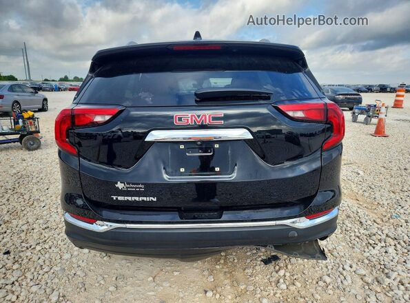 3GKALPEV8ML398032 2021 GMC TERRAIN Black Вид ззаду