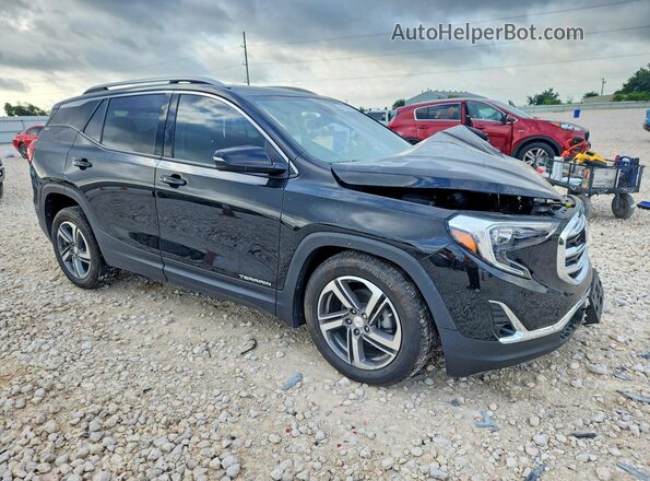 3GKALPEV8ML398032 2021 GMC TERRAIN Black Передня права чверть