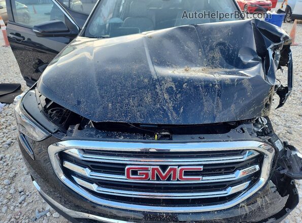 3GKALPEV8ML398032 2021 GMC TERRAIN Black Вид підкапотного простору