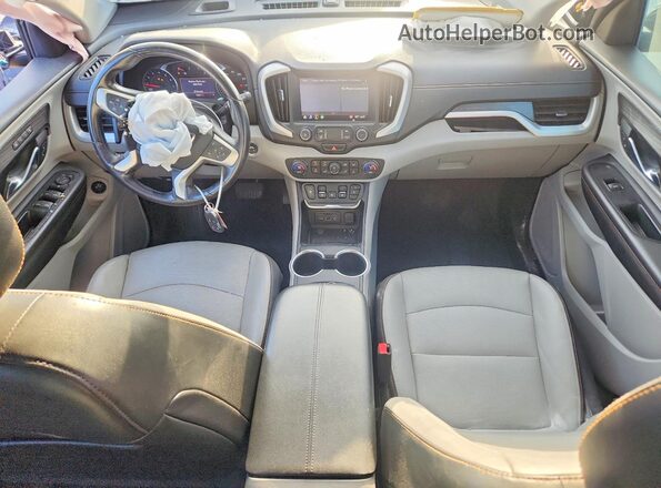 3GKALPEV8ML398032 2021 GMC TERRAIN Black Вид панелі приладів