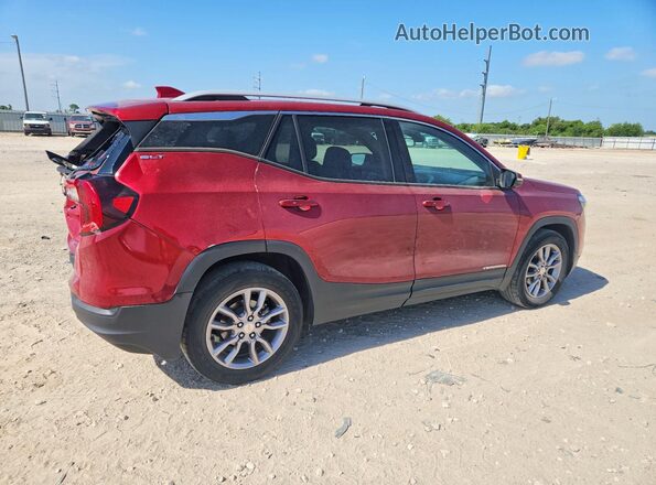 3GKALPEV8NL101648 2022 GMC TERRAIN Maroon Задня права чверть