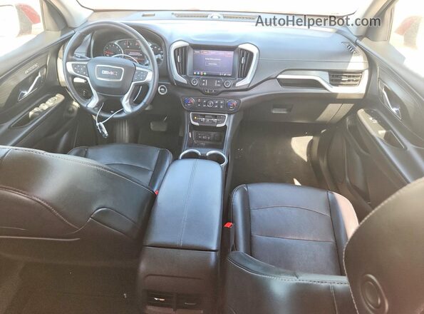 3GKALPEV8NL101648 2022 GMC TERRAIN Maroon Вид панелі приладів