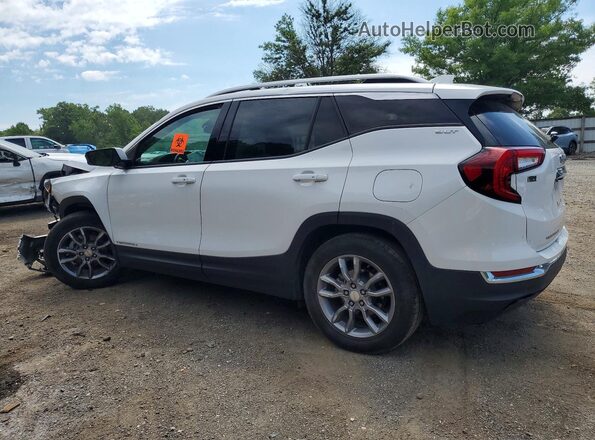 3GKALPEV8NL180397 2022 GMC TERRAIN White Հետևի ձախ