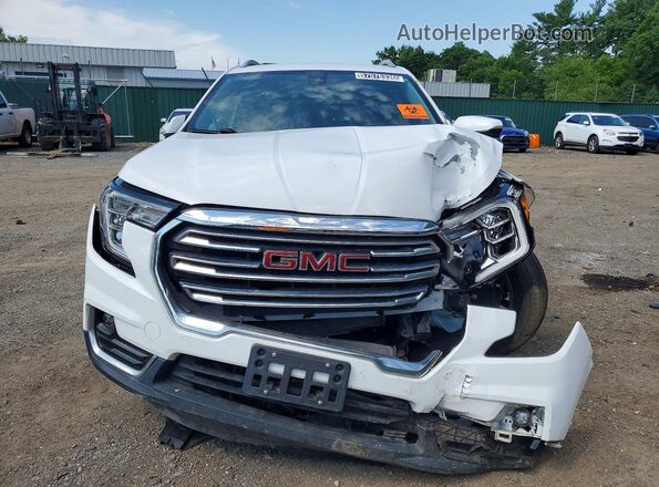 3GKALPEV8NL180397 2022 GMC TERRAIN White Դիմացի տեսք