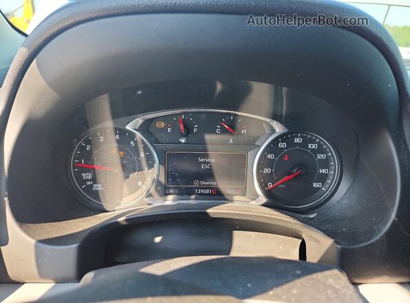 3GKALPEV9KL179996 2019 GMC TERRAIN Silver Սարքավորումների վահանակի տեսք