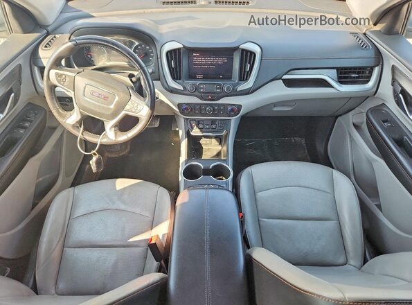 3GKALPEV9KL179996 2019 GMC TERRAIN Silver Առջևի վահանակի տեսք