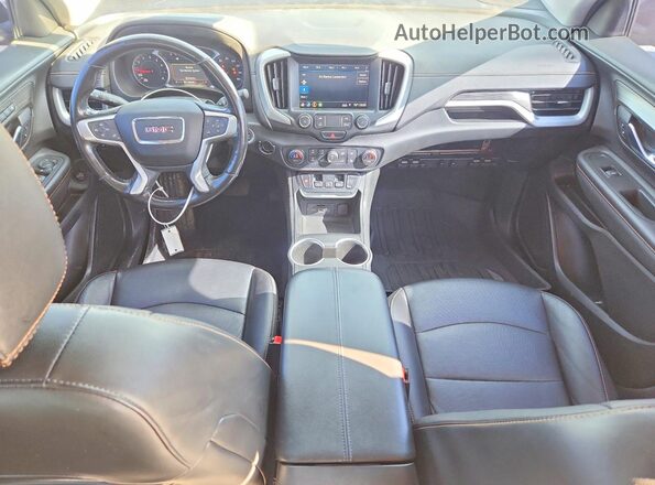 3GKALPEV9KL199858 2019 GMC TERRAIN Black Widok deski rozdzielczej