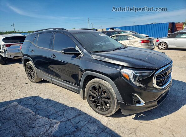 3GKALPEV9KL199858 2019 GMC TERRAIN Black Przód prawy