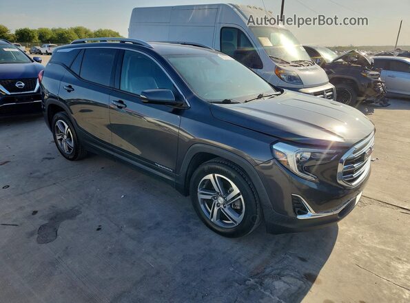 3GKALPEV9KL247228 2019 GMC TERRAIN Gray Front right