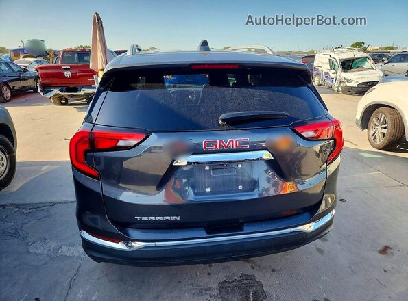 3GKALPEV9KL247228 2019 GMC TERRAIN Gray Rear view