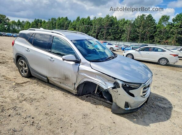 3GKALPEV9KL247309 2019 GMC TERRAIN Silver Przód prawy