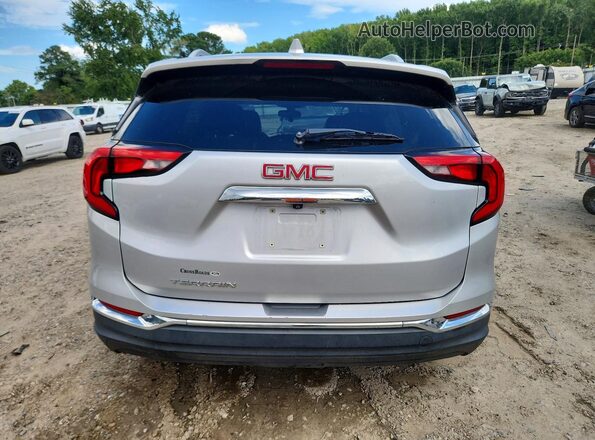 3GKALPEV9KL247309 2019 GMC TERRAIN Silver Widok z tyłu