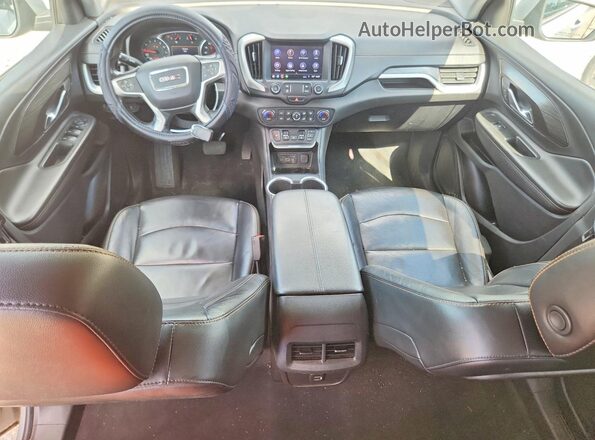 3GKALPEV9KL247309 2019 GMC TERRAIN Silver Widok deski rozdzielczej