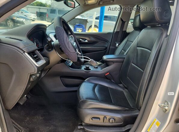 3GKALPEV9KL247309 2019 GMC TERRAIN Silver Widok wnętrza z przodu
