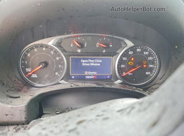 3GKALPEV9LL133733 2020 GMC TERRAIN Gray ხელსაწყოთა პანელის ხედი