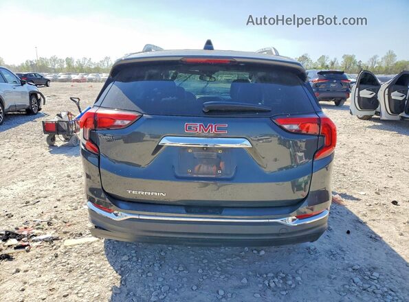 3GKALPEV9LL133733 2020 GMC TERRAIN Gray უკანა ხედი